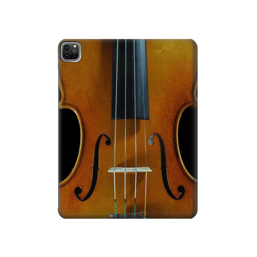 W3234 Violin Funda Carcasa Case para iPad Pro 12.9 (2022,2021,2020,2018, 3rd, 4th, 5th, 6th)