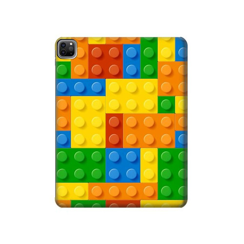 W3595 Brick Toy Funda Carcasa Case para iPad Pro 12.9 (2022,2021,2020,2018, 3rd, 4th, 5th, 6th)