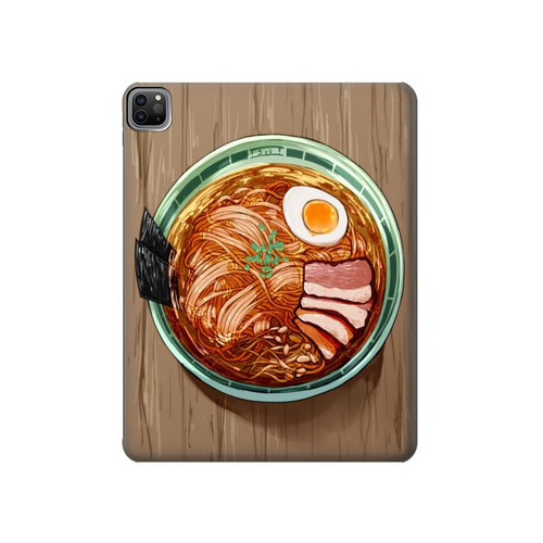 W3756 Ramen Noodles Funda Carcasa Case para iPad Pro 12.9 (2022,2021,2020,2018, 3rd, 4th, 5th, 6th)