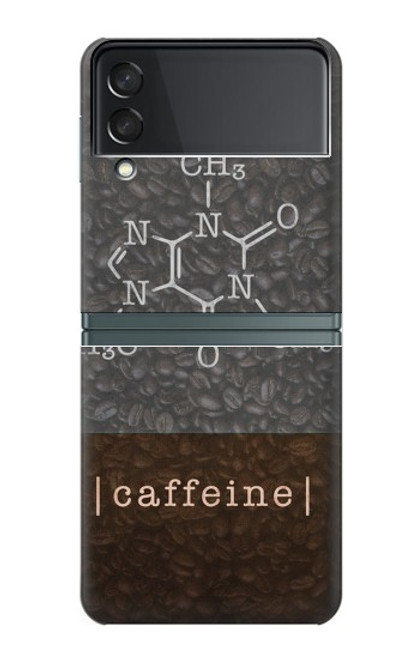 W3475 Caffeine Molecular Hard Case For Samsung Galaxy Z Flip 3 5G