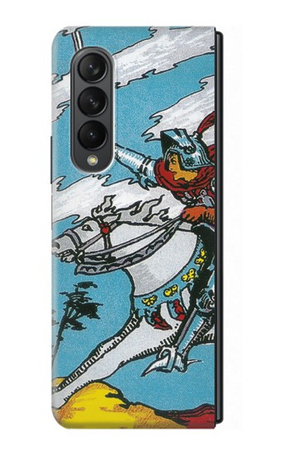 W3731 Tarot Card Knight of Swords Hard Case For Samsung Galaxy Z Fold 3 5G