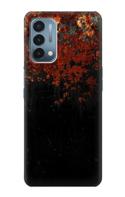 W3071 Rusted Metal Texture Graphic Funda Carcasa Case y Caso Del Tirón Funda para OnePlus Nord N200 5G