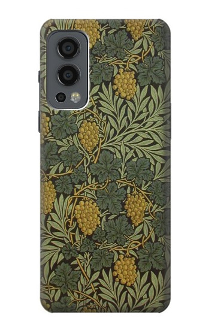 W3662 William Morris Vine Pattern Funda Carcasa Case y Caso Del Tirón Funda para OnePlus Nord 2 5G