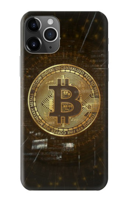 W3798 Cryptocurrency Bitcoin Funda Carcasa Case y Caso Del Tirón Funda para iPhone 11 Pro Max