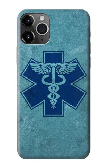 W3824 Caduceus Medical Symbol Funda Carcasa Case y Caso Del Tirón Funda para iPhone 11 Pro Max