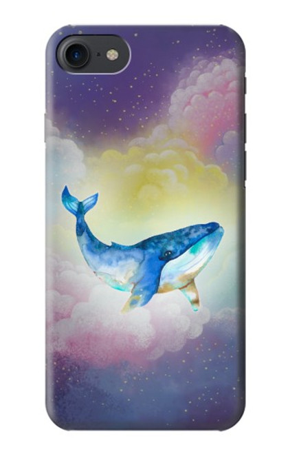 W3802 Dream Whale Pastel Fantasy Funda Carcasa Case y Caso Del Tirón Funda para iPhone 7, iPhone 8, iPhone SE (2020) (2022)