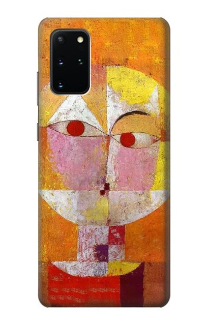 W3811 Paul Klee Senecio Man Head Funda Carcasa Case y Caso Del Tirón Funda para Samsung Galaxy S20 Plus, Galaxy S20+