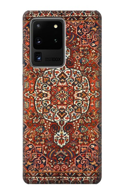 W3813 Persian Carpet Rug Pattern Funda Carcasa Case y Caso Del Tirón Funda para Samsung Galaxy S20 Ultra