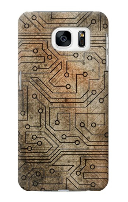 W3812 PCB Print Design Funda Carcasa Case y Caso Del Tirón Funda para Samsung Galaxy S7