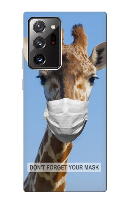 W3806 Giraffe New Normal Funda Carcasa Case y Caso Del Tirón Funda para Samsung Galaxy Note 20 Ultra, Ultra 5G