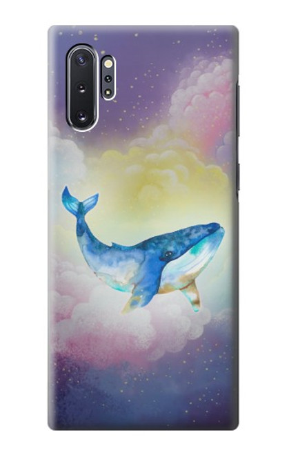 W3802 Dream Whale Pastel Fantasy Funda Carcasa Case y Caso Del Tirón Funda para Samsung Galaxy Note 10 Plus