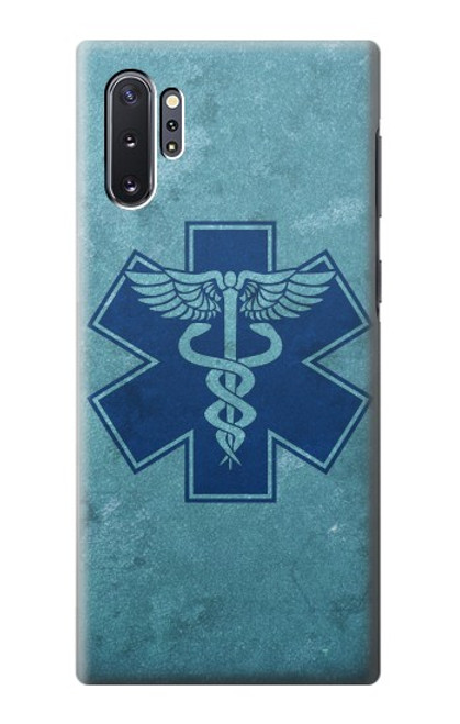 W3824 Caduceus Medical Symbol Funda Carcasa Case y Caso Del Tirón Funda para Samsung Galaxy Note 10 Plus