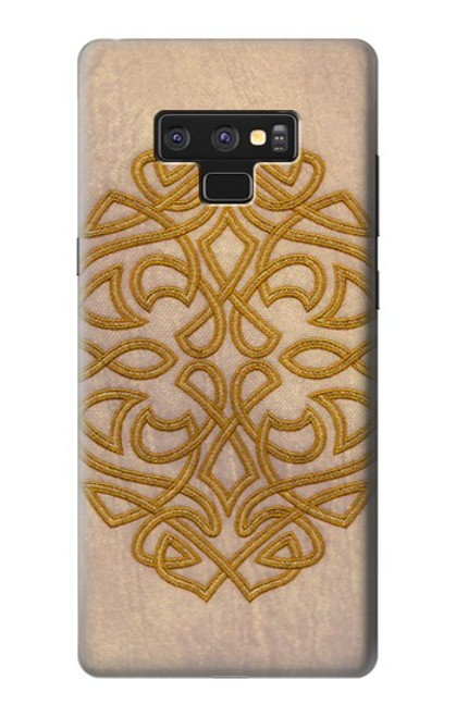 W3796 Celtic Knot Funda Carcasa Case y Caso Del Tirón Funda para Note 9 Samsung Galaxy Note9