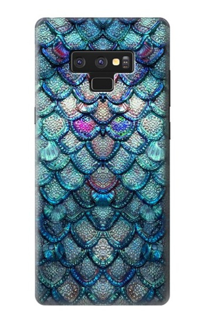 W3809 Mermaid Fish Scale Funda Carcasa Case y Caso Del Tirón Funda para Note 9 Samsung Galaxy Note9
