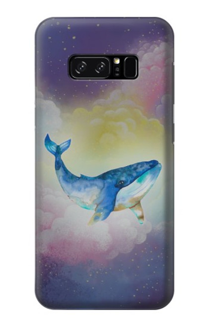W3802 Dream Whale Pastel Fantasy Funda Carcasa Case y Caso Del Tirón Funda para Note 8 Samsung Galaxy Note8