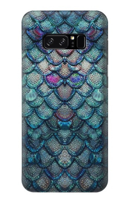 W3809 Mermaid Fish Scale Funda Carcasa Case y Caso Del Tirón Funda para Note 8 Samsung Galaxy Note8