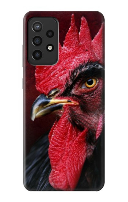 W3797 Chicken Rooster Funda Carcasa Case y Caso Del Tirón Funda para Samsung Galaxy A72, Galaxy A72 5G