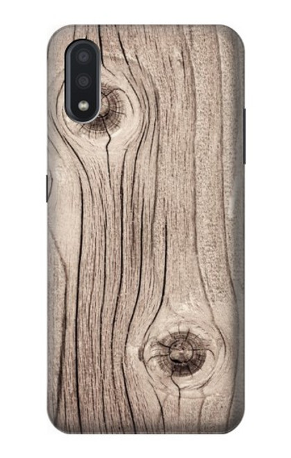 W3822 Tree Woods Texture Graphic Printed Funda Carcasa Case y Caso Del Tirón Funda para Samsung Galaxy A01