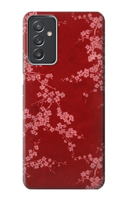 W3817 Red Floral Cherry blossom Pattern Funda Carcasa Case y Caso Del Tirón Funda para Samsung Galaxy Quantum 2