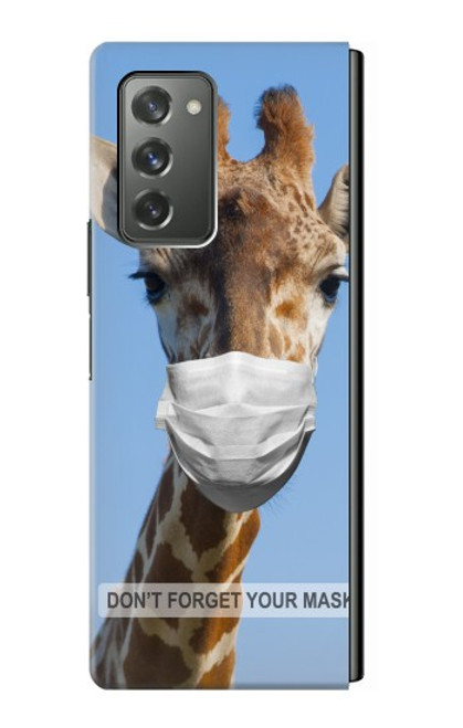 W3806 Giraffe New Normal Funda Carcasa Case y Caso Del Tirón Funda para Samsung Galaxy Z Fold2 5G