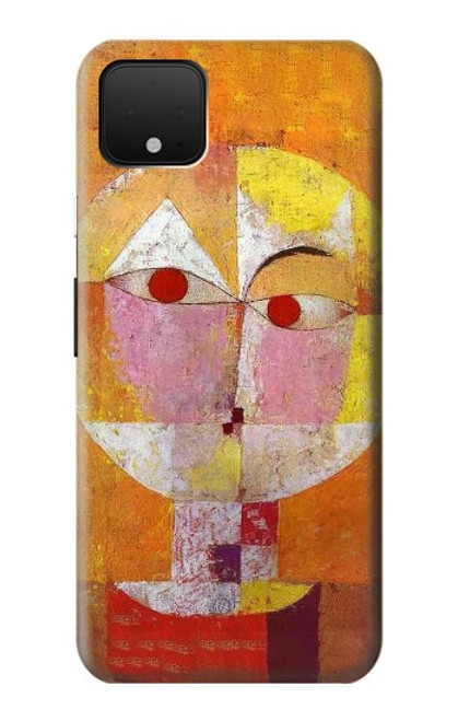 W3811 Paul Klee Senecio Man Head Funda Carcasa Case y Caso Del Tirón Funda para Google Pixel 4