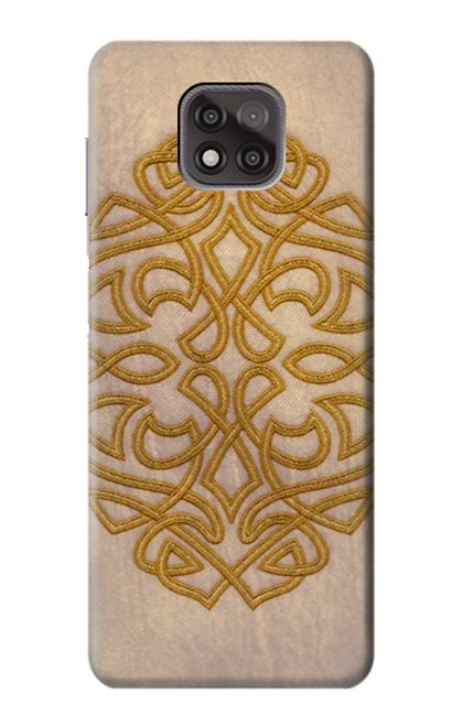 W3796 Celtic Knot Funda Carcasa Case y Caso Del Tirón Funda para Motorola Moto G Power (2021)