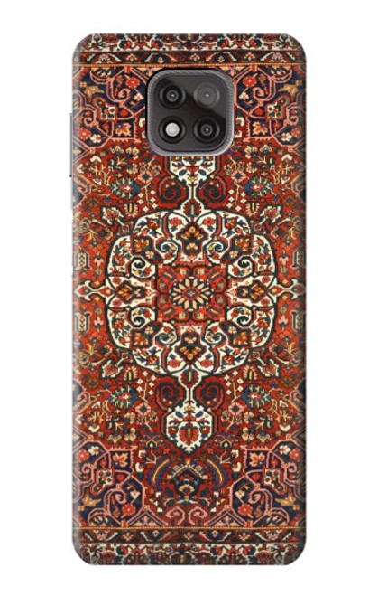 W3813 Persian Carpet Rug Pattern Funda Carcasa Case y Caso Del Tirón Funda para Motorola Moto G Power (2021)