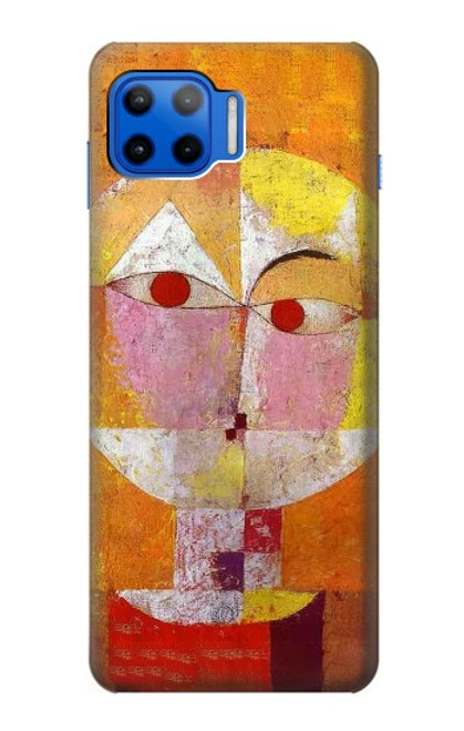 W3811 Paul Klee Senecio Man Head Funda Carcasa Case y Caso Del Tirón Funda para Motorola Moto G 5G Plus