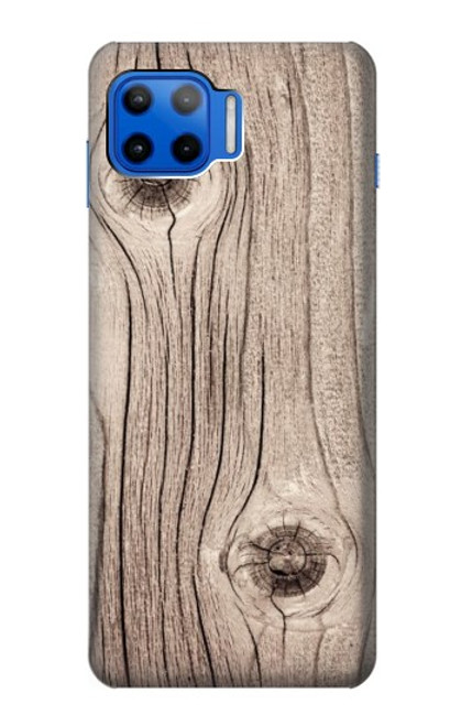 W3822 Tree Woods Texture Graphic Printed Funda Carcasa Case y Caso Del Tirón Funda para Motorola Moto G 5G Plus