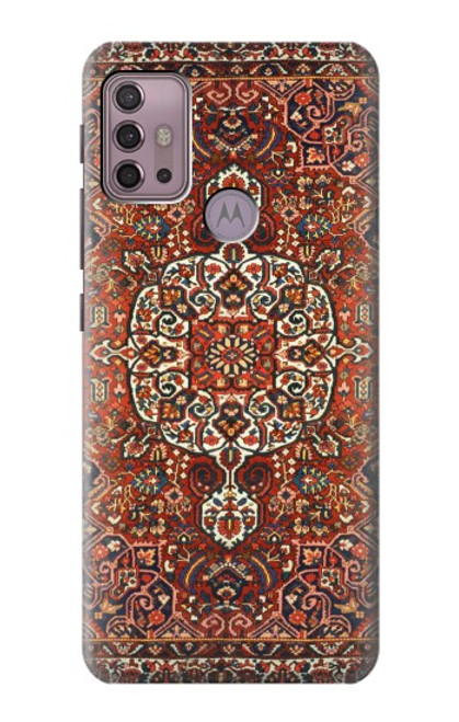 W3813 Persian Carpet Rug Pattern Funda Carcasa Case y Caso Del Tirón Funda para Motorola Moto G30, G20, G10