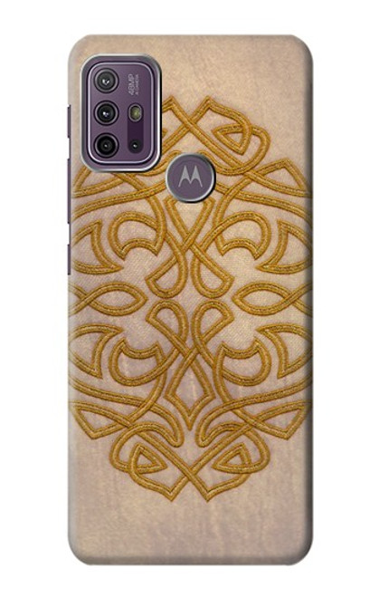 W3796 Celtic Knot Funda Carcasa Case y Caso Del Tirón Funda para Motorola Moto G10 Power