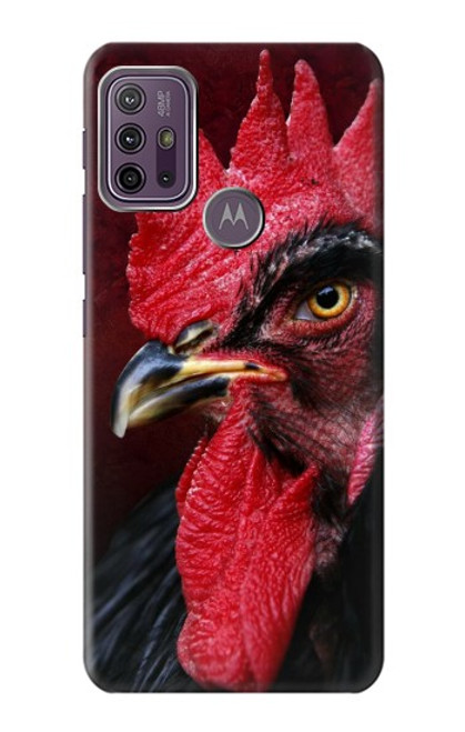 W3797 Chicken Rooster Funda Carcasa Case y Caso Del Tirón Funda para Motorola Moto G10 Power