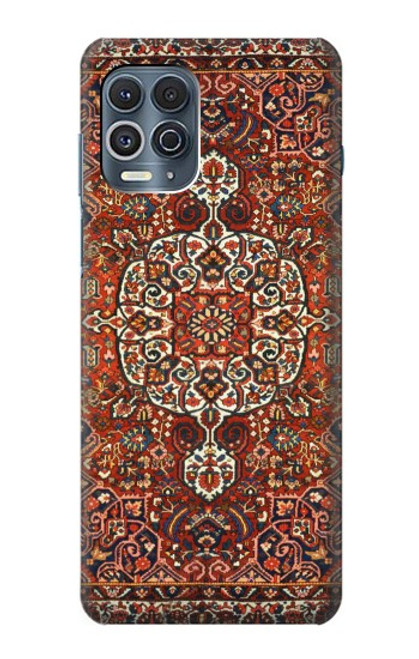 W3813 Persian Carpet Rug Pattern Funda Carcasa Case y Caso Del Tirón Funda para Motorola Edge S