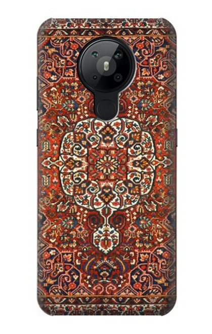 W3813 Persian Carpet Rug Pattern Funda Carcasa Case y Caso Del Tirón Funda para Nokia 5.3