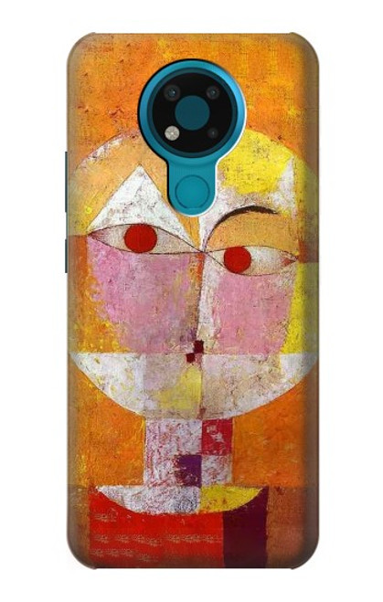 W3811 Paul Klee Senecio Man Head Funda Carcasa Case y Caso Del Tirón Funda para Nokia 3.4