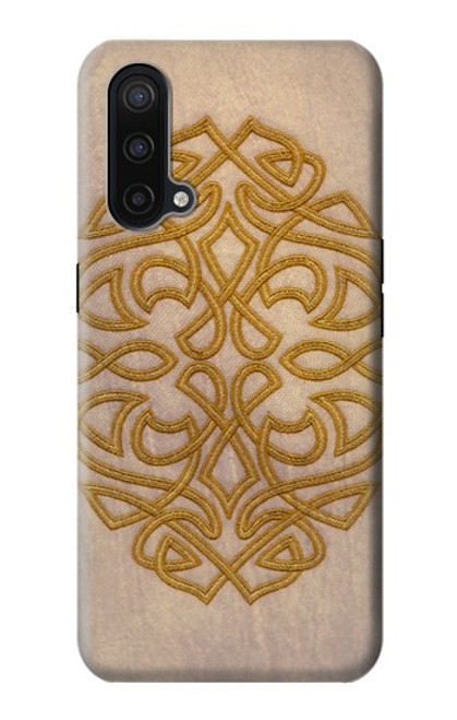 W3796 Celtic Knot Funda Carcasa Case y Caso Del Tirón Funda para OnePlus Nord CE 5G