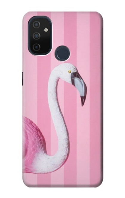 W3805 Flamingo Pink Pastel Funda Carcasa Case y Caso Del Tirón Funda para OnePlus Nord N100