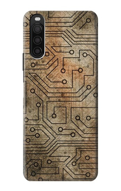 W3812 PCB Print Design Funda Carcasa Case y Caso Del Tirón Funda para Sony Xperia 10 III