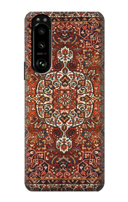 W3813 Persian Carpet Rug Pattern Funda Carcasa Case y Caso Del Tirón Funda para Sony Xperia 5 III
