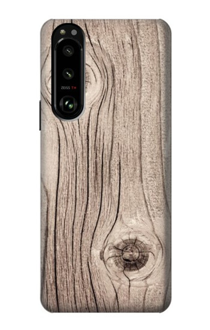 W3822 Tree Woods Texture Graphic Printed Funda Carcasa Case y Caso Del Tirón Funda para Sony Xperia 5 III