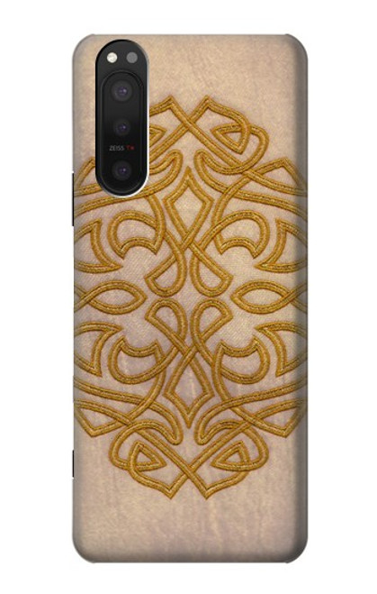 W3796 Celtic Knot Funda Carcasa Case y Caso Del Tirón Funda para Sony Xperia 5 II