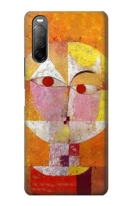 W3811 Paul Klee Senecio Man Head Funda Carcasa Case y Caso Del Tirón Funda para Sony Xperia 10 II