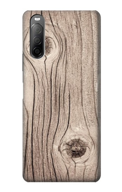 W3822 Tree Woods Texture Graphic Printed Funda Carcasa Case y Caso Del Tirón Funda para Sony Xperia 10 II