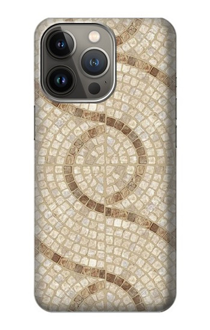 W3703 Mosaic Tiles Funda Carcasa Case y Caso Del Tirón Funda para iPhone 13 Pro