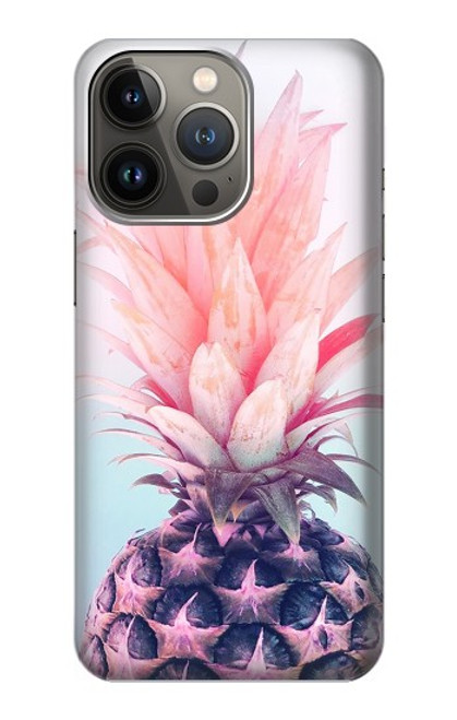 W3711 Pink Pineapple Funda Carcasa Case y Caso Del Tirón Funda para iPhone 13 Pro