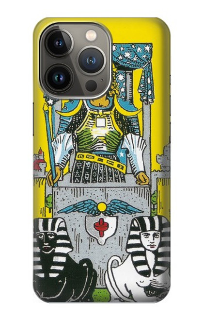 W3739 Tarot Card The Chariot Funda Carcasa Case y Caso Del Tirón Funda para iPhone 13 Pro