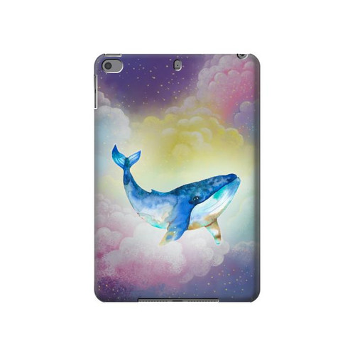 W3802 Dream Whale Pastel Fantasy Funda Carcasa Case para iPad mini 4, iPad mini 5, iPad mini 5 (2019)