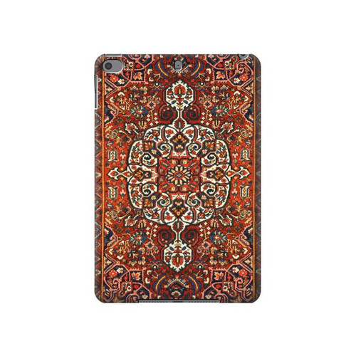 W3813 Persian Carpet Rug Pattern Funda Carcasa Case para iPad mini 4, iPad mini 5, iPad mini 5 (2019)