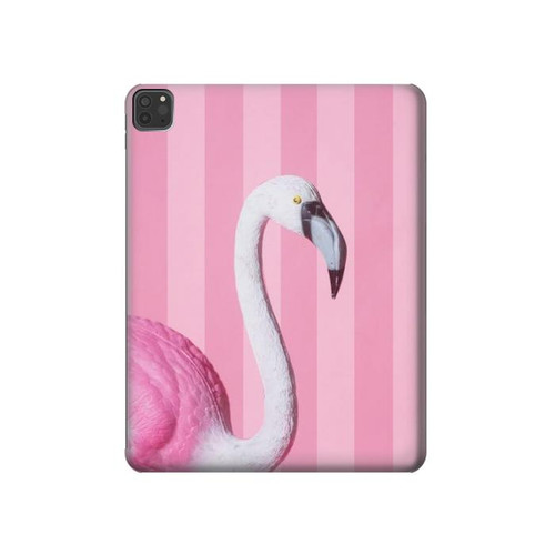 W3805 Flamingo Pink Pastel Funda Carcasa Case para iPad Pro 11 (2021,2020,2018, 3rd, 2nd, 1st)