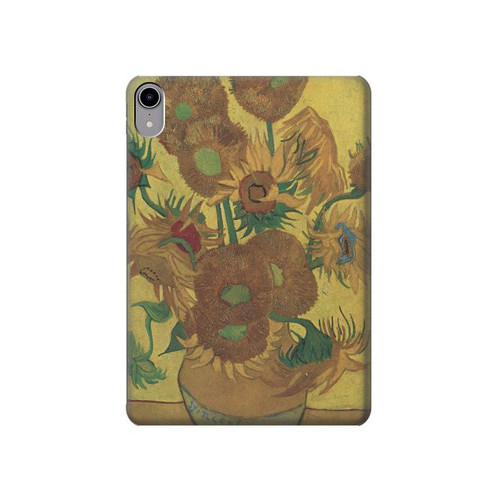 W0214 Van Gogh Vase Fifteen Sunflowers Funda Carcasa Case para iPad mini 6, iPad mini (2021)